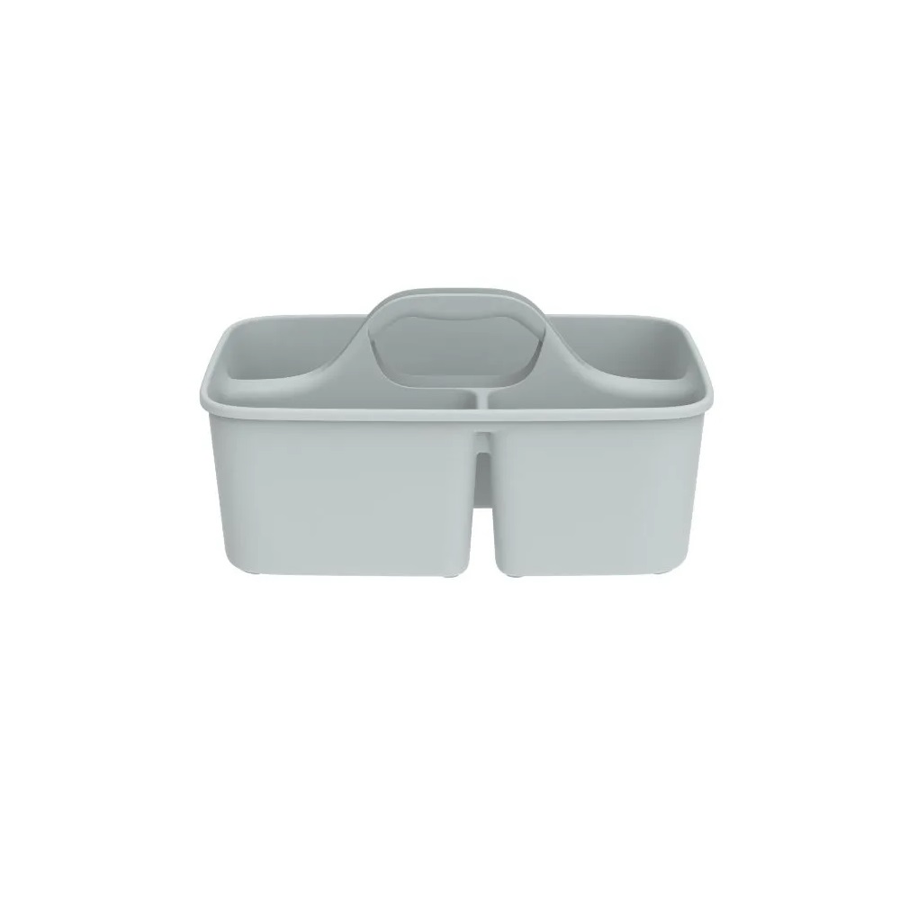 Органайзер-переноска для уборки и хранения (400х260х200 мм) серый