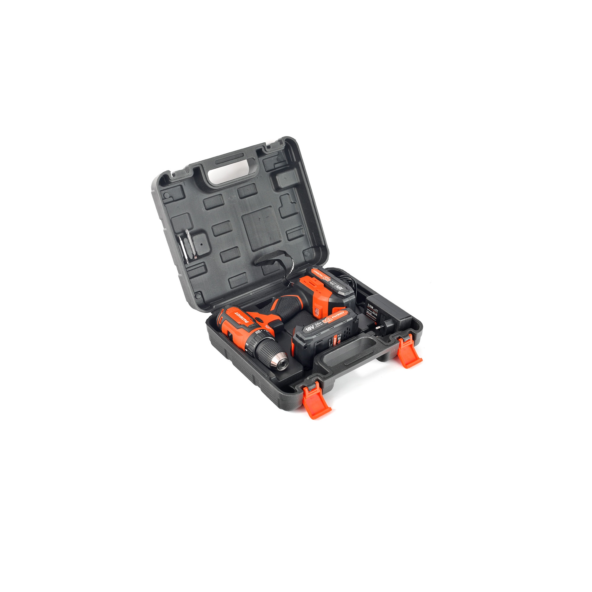 Дрель-шуруповерт аккумуляторная PATRIOT BR 207UES BL