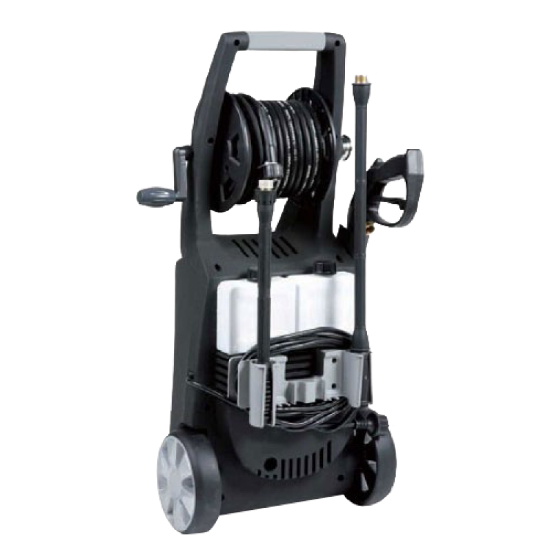 Portotecnica АВД без подогрева воды G 155-C P I 1508AO-M (барабан, 12м шланг, манометр, латунная помпа) IDAF 94243