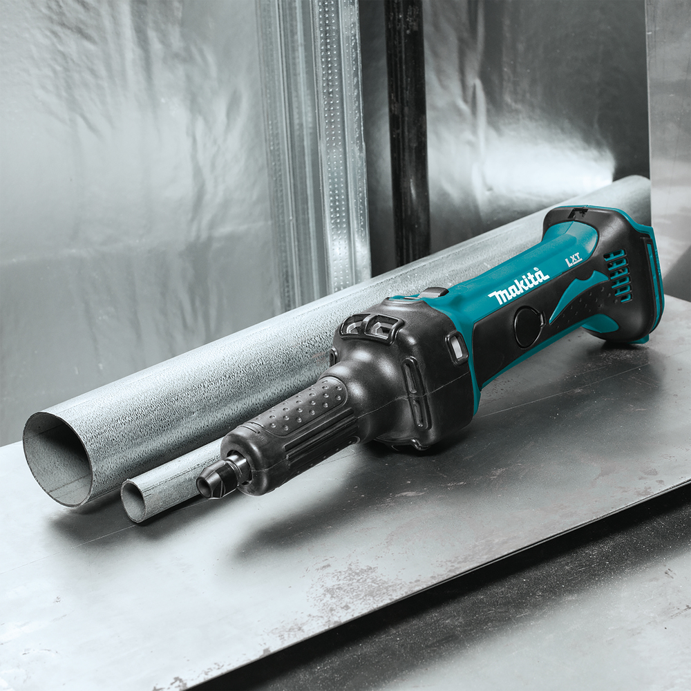 Прямая шлифмашина аккумуляторная Makita DGD800Z LXT 18В, 6 мм, 25000 об/мин, без акб и ЗУ