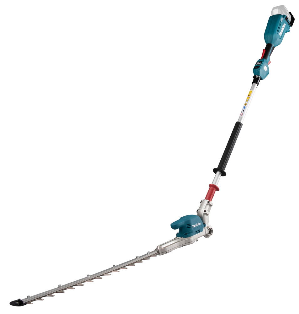 Кусторез аккумуляторный штанговый Makita DUN500WZ LXT 18В, 50 см, 4400 рез/мин, диам. реза. 23,5 мм, поворотная режущая головка 6 ст без акб и з/у