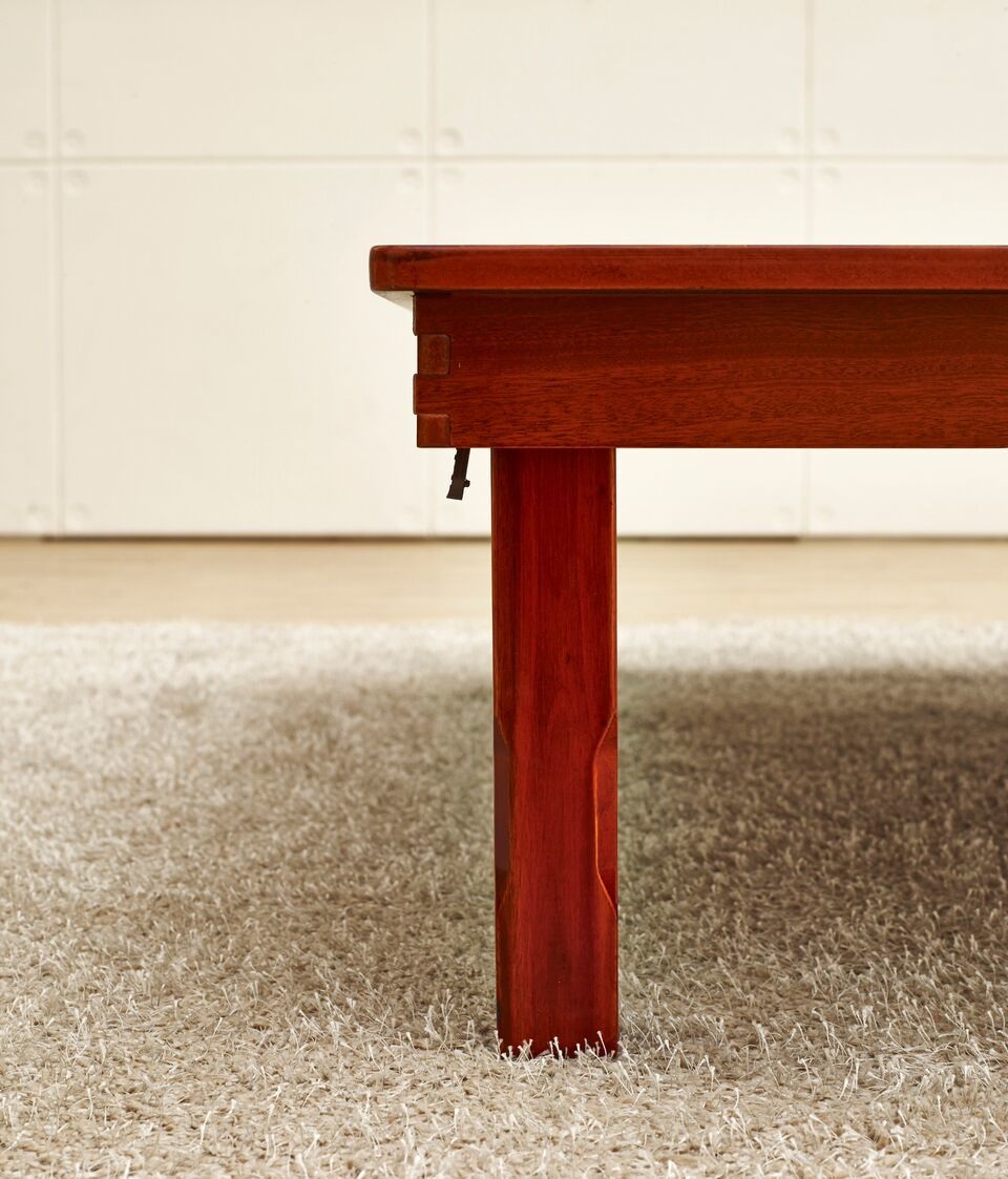 Корейский стол 1200*800 красное дерево SB1200