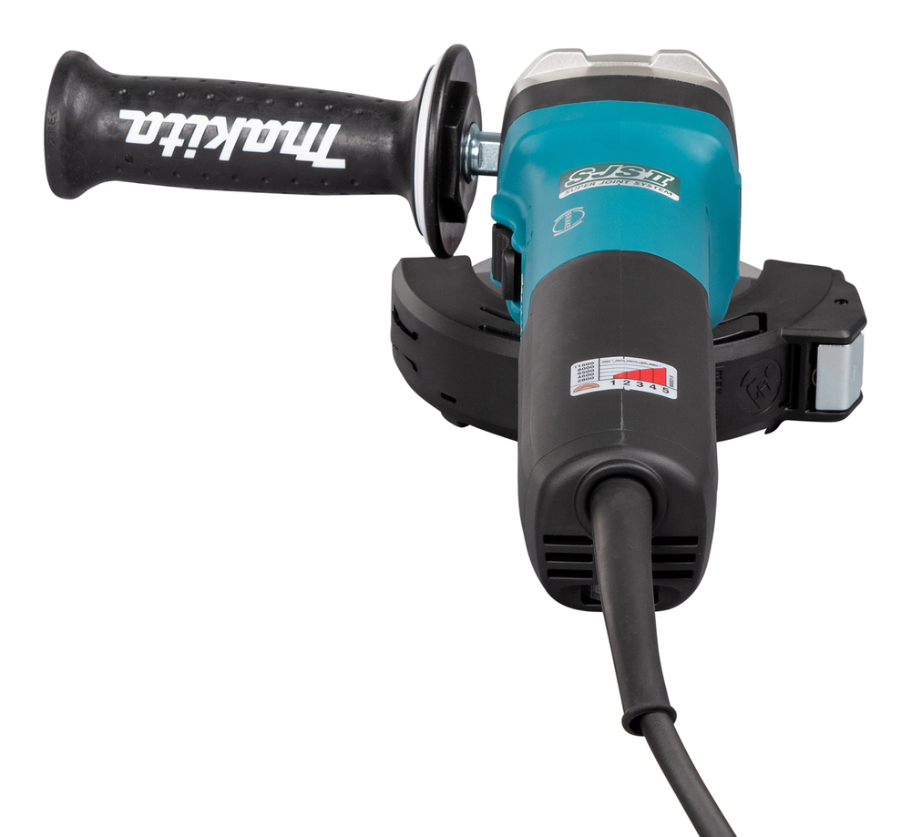 Угловая шлифовальная машина электрическая Makita GA5091X01 1900 Вт, 125 мм, 2800-11500 об/мин