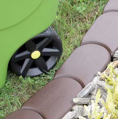 Бордюр садовый Prosperplast Palisada 1,2см/3,8м, коричневый