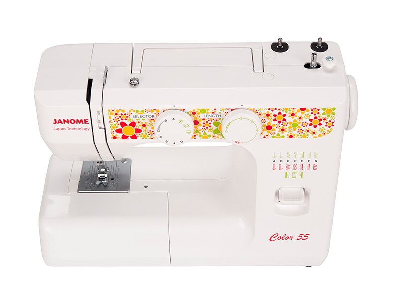 Электромеханическая швейная машина Janome Color 55
