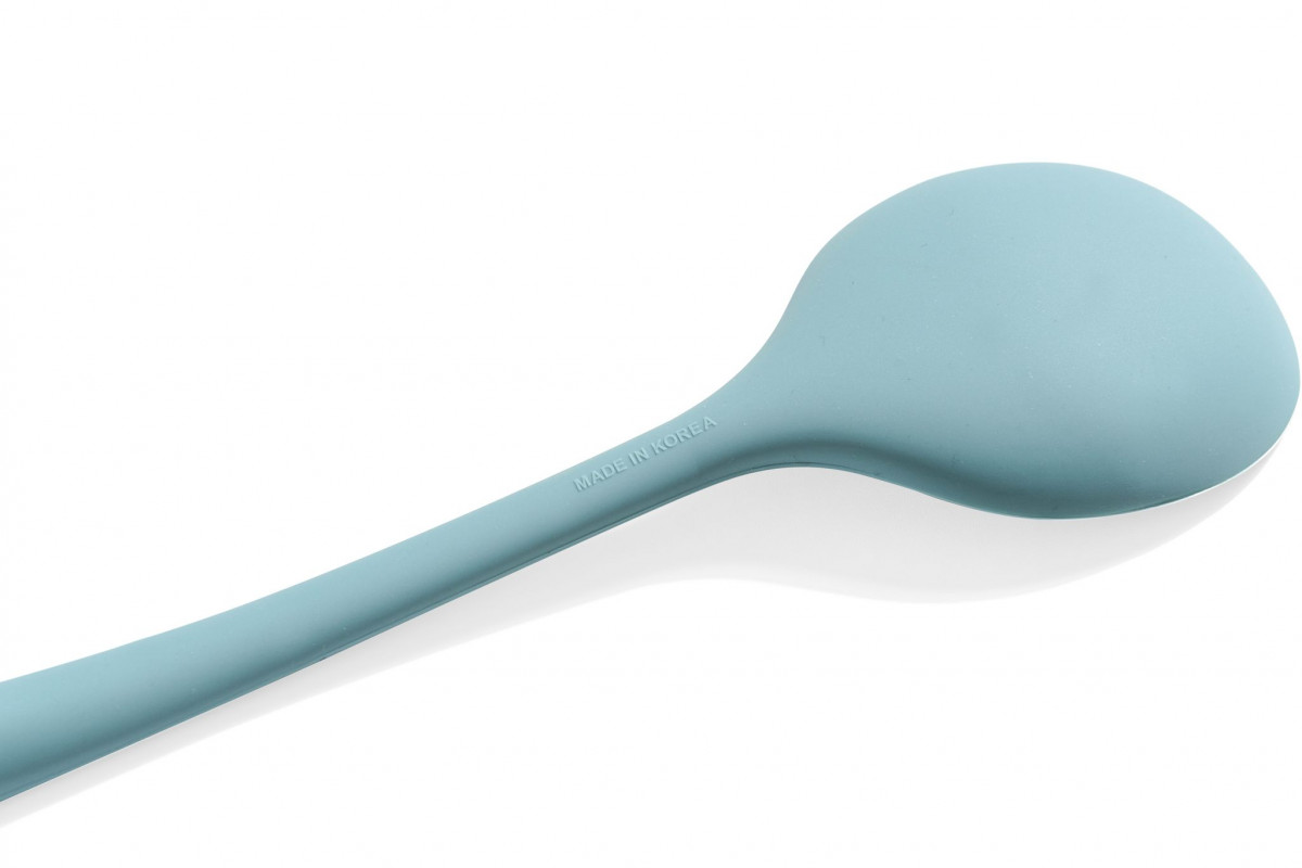 Силиконовая ложка поварская KF Pastel