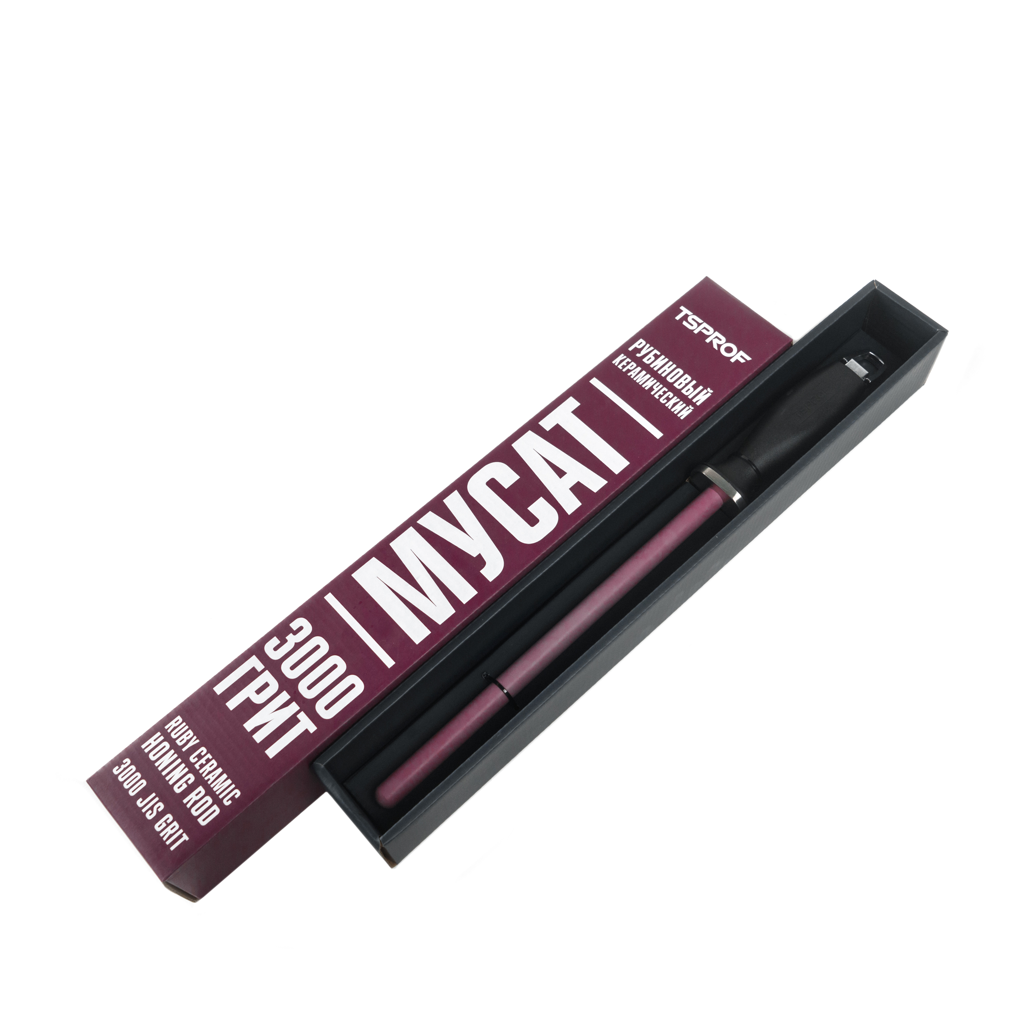 Мусат керамический TSPROF, рубиновый (3000 грит)