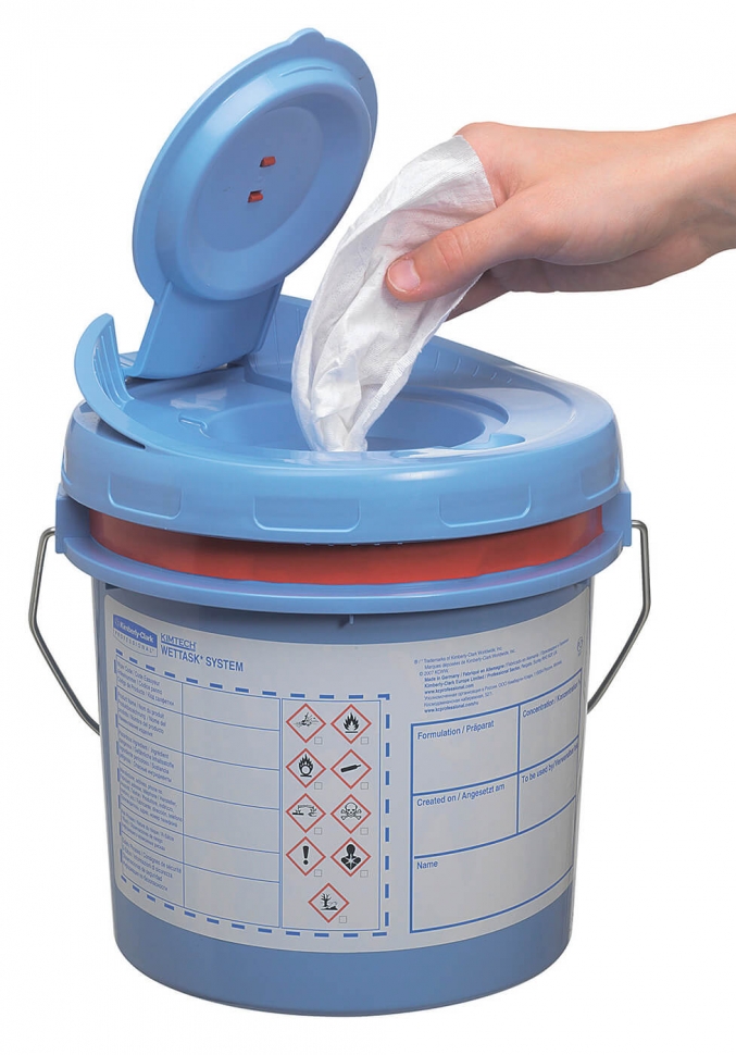 Диспенсер-ведро для материала Wettask Kimberly-Clark 7919
