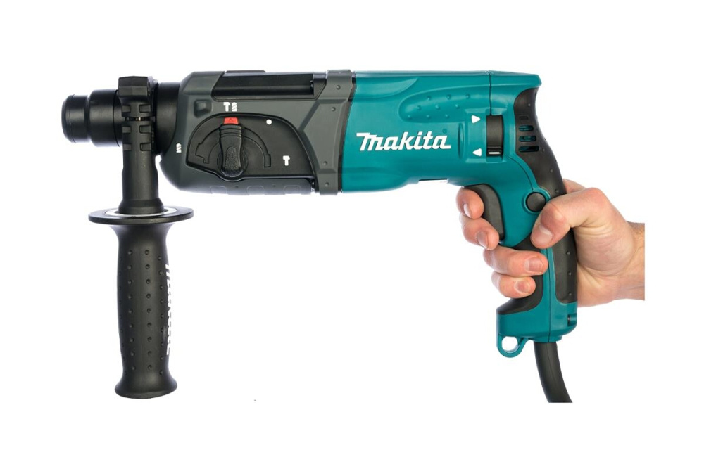 Перфоратор Makita HR2470X19 SDS+,780Вт,3реж,2.7Дж,0-4500у\м,2.6кг,чем,БЗП