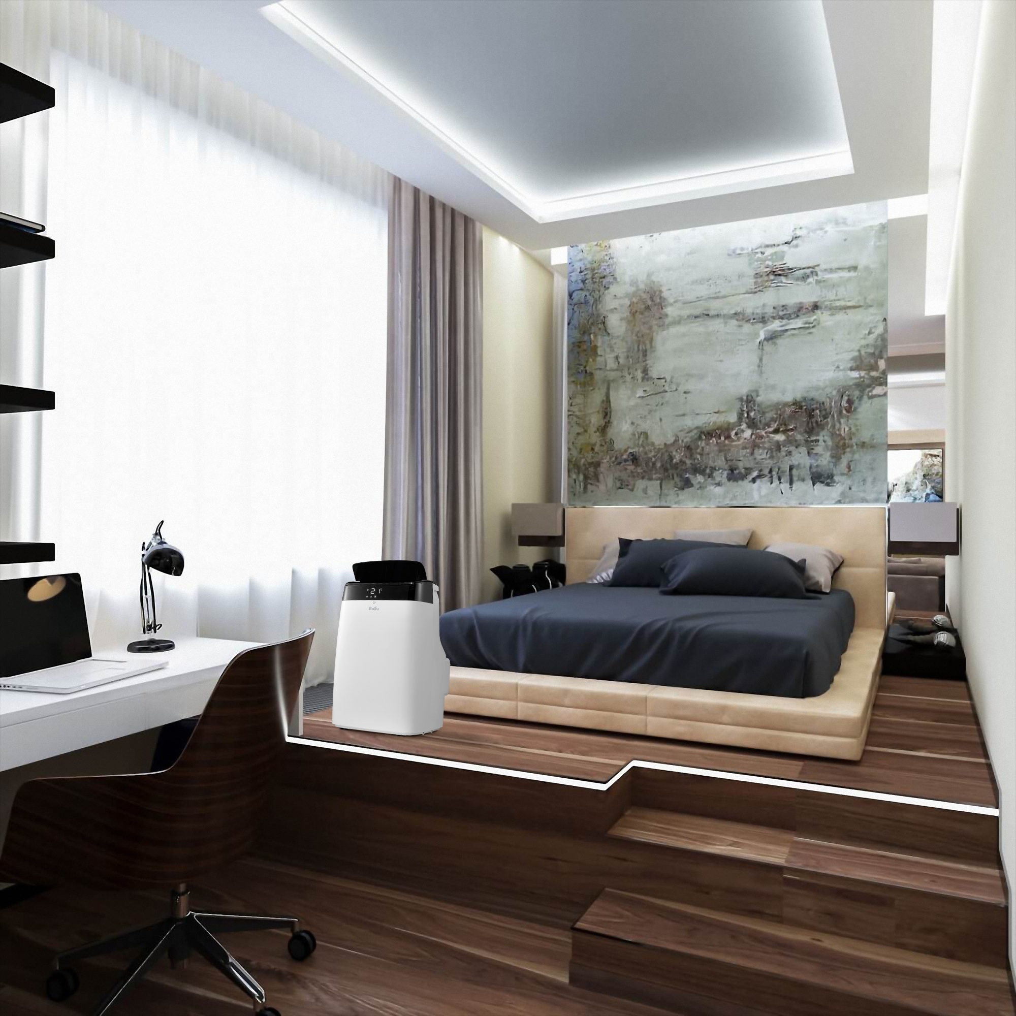 Кондиционер мобильный Ballu BPAC-09 SW/N1