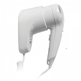 Фен настенный MERIDA CLASSIC EJB403, белый, ABS-пластик, 1200 Вт