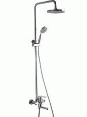 СМЕСИТЕЛЬ LEDEME L2402 С ТРОПИЧЕСКИМ ДУШЕМ