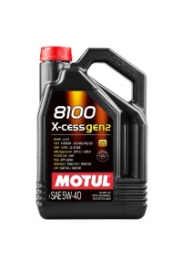 Моторное масло MOTUL 8100 X-cess GEN2 5W-40 (5 л.)