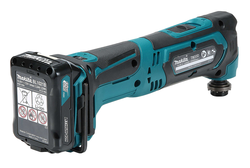 Аккумуляторный многофункциональный инструмент Makita TM30DZ 10.8В, 6000-20000 об\мин, без акб и ЗУ