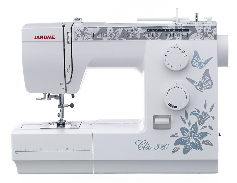Электромеханическая швейная машина Janome Clio 320