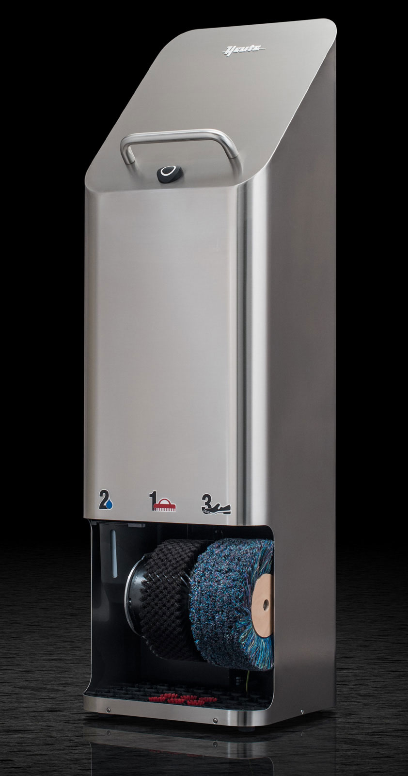 Машинка для чистки обуви HEUTE Quadro plus