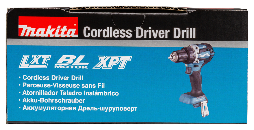 Дрель-шуруповерт аккумуляторная Makita DDF484Z LXT 18В, 54 Нм, 2000 об/мин, без акб и ЗУ