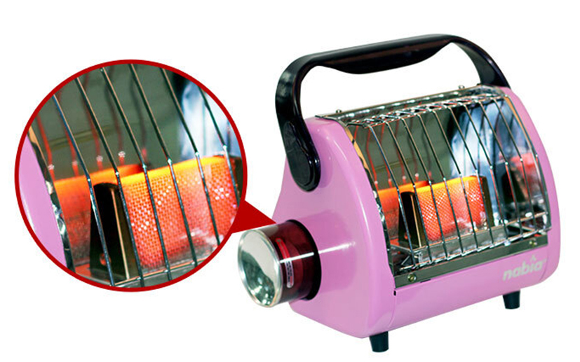 Газовый обогреватель - плита Nabia (SGH-210) с панелью для подогрева