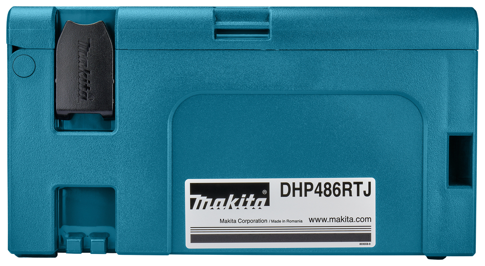 Ударная дрель-шуруповерт аккумуляторная Makita DHP486RTJ LXT 18В, 2х5.0 Ач, 130 Нм, 2100 об/мин