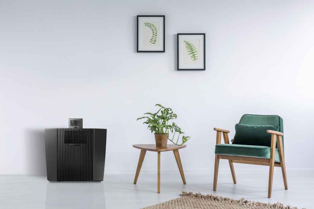 Мойка воздуха 6-й серии с подключением к водопроводу Venta LW62 WiFi черный