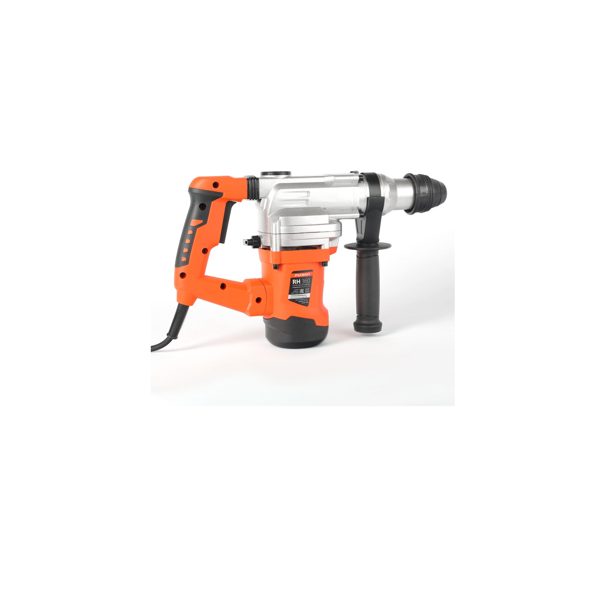 Перфоратор PATRIOT RH 360, SDS+, 1500 Вт