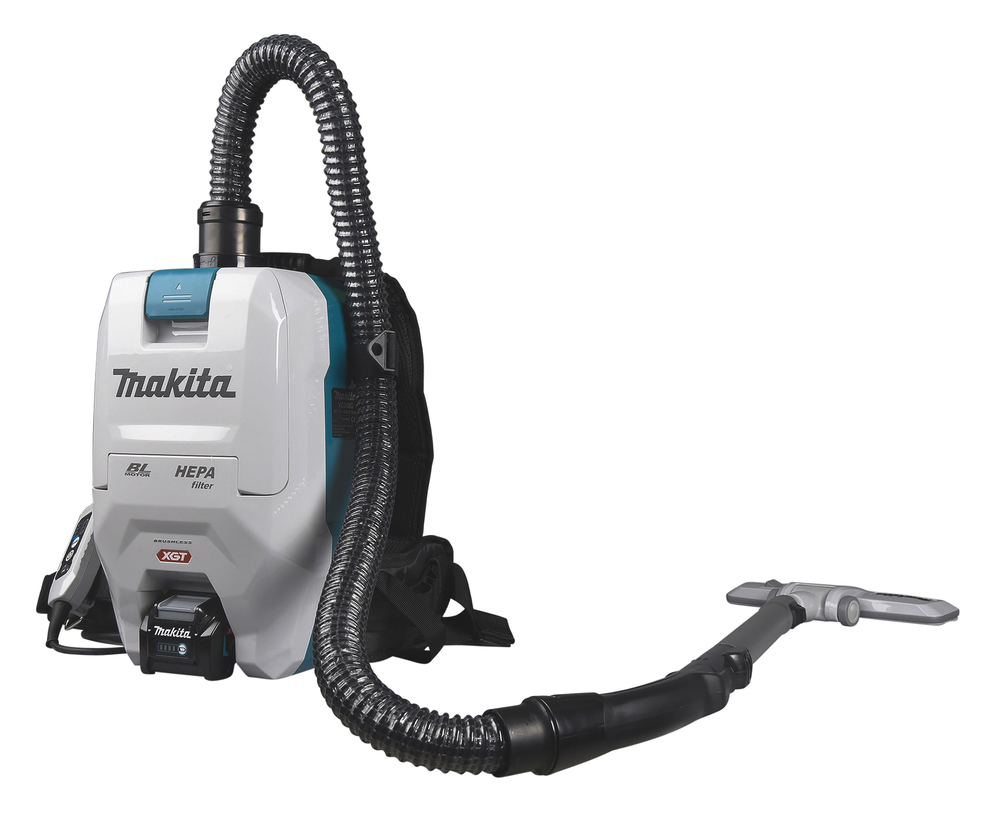 Ранцевый пылесос аккумуляторный Makita VC008GZ XGT 40 В, 18 кПа, 2 л, без акб и ЗУ