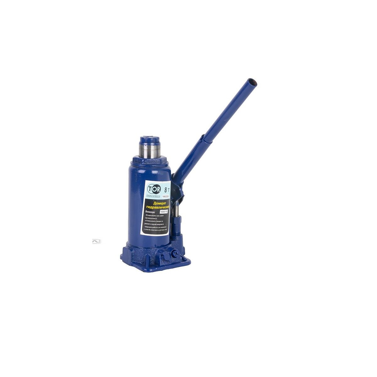Домкрат гидравлический TOR ДГ-8 г/п 8,0 т (в пластиковом кейсе)