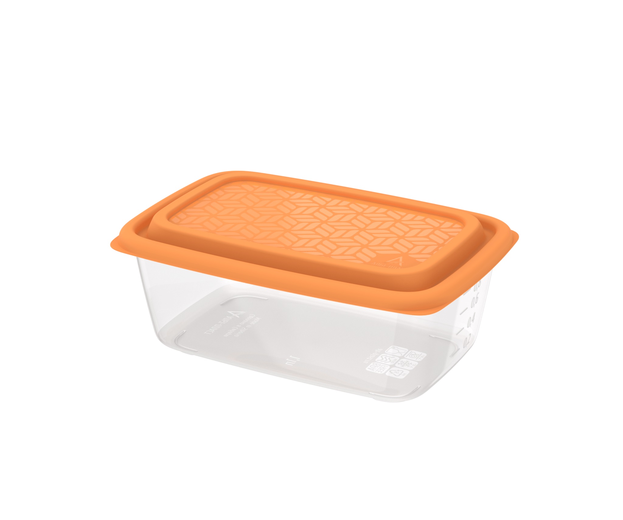 Набор контейнеров универсальных «Гурман» №7 (СВЧ/Заморозка) (0,31л - 2шт; 0,45л - 2шт; 0,8л; 1,1л - 2шт; 1,5л; 1,8л; 2,7л) (10 шт)