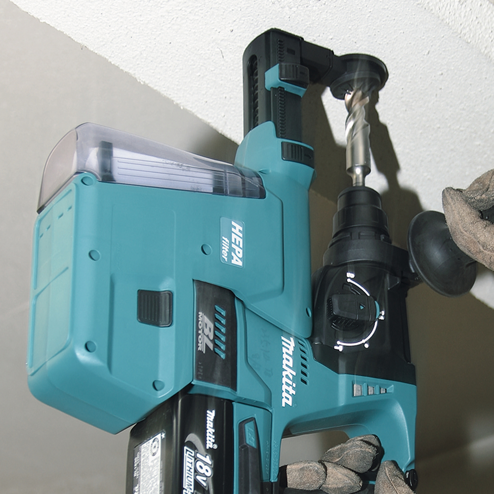 Перфоратор аккумуляторный Makita DHR242RT LXT 18В, 1х5.0 Ач, 24 мм, 2,0 Дж, SDS-PLUS