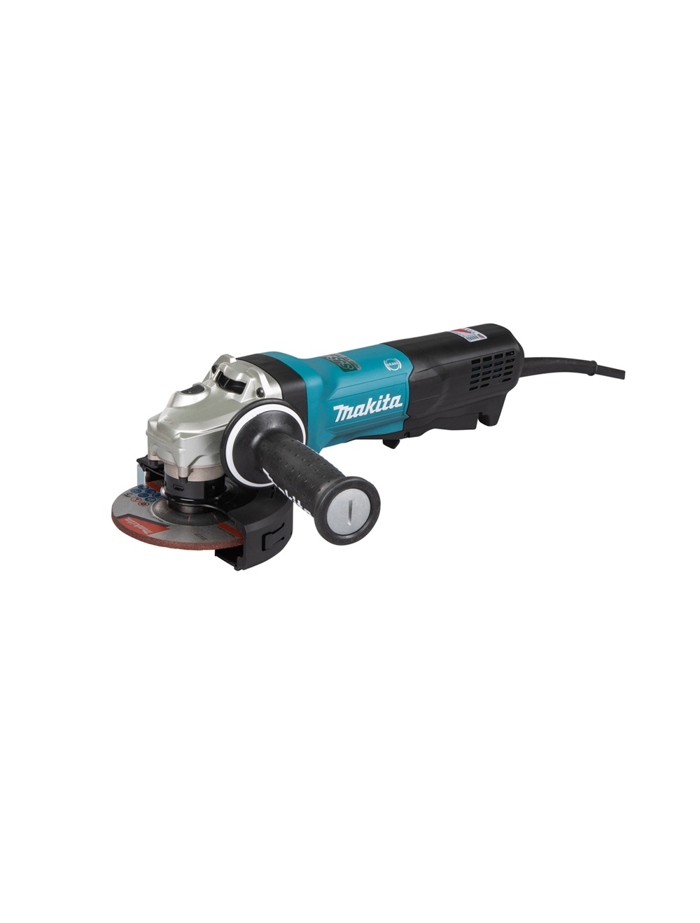 Угловая шлифовальная машина электрическая Makita GA5093X01 1900 Вт, 125 мм, 2800-11500 об/мин