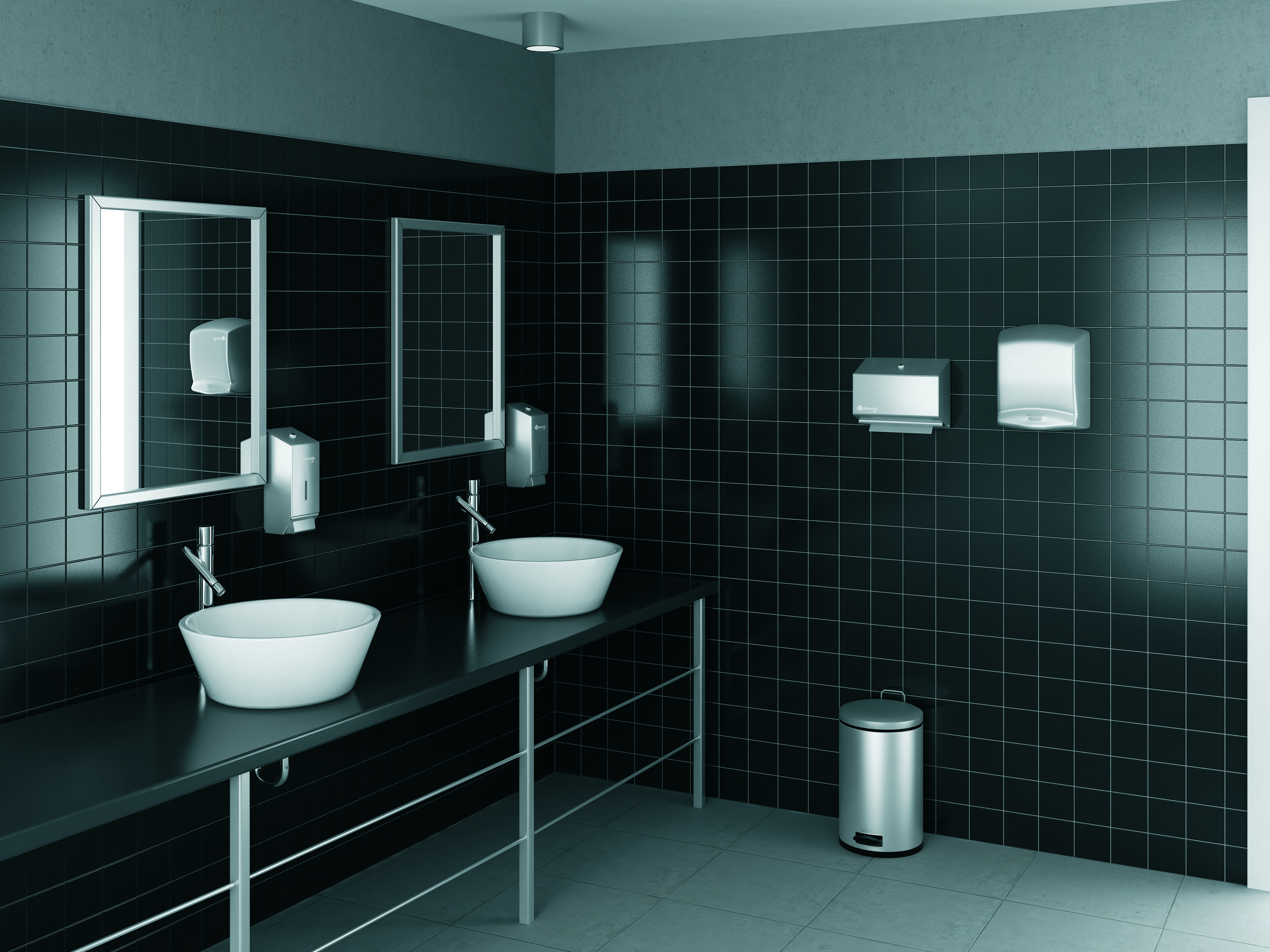 Держатель листовых бумажных полотенец MERIDA STELLA ECONOMY MINI матовый AEM201.L