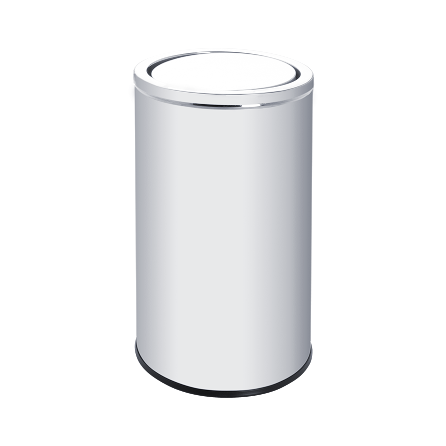 Ведро с крышкой-качелью Jofel AL74040SV 40л