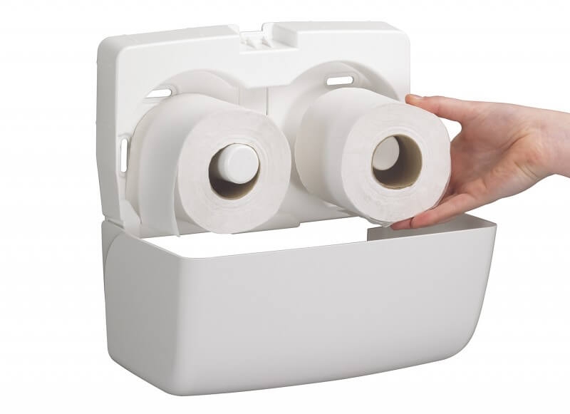 Диспенсер для туалетной бумаги в рулонах Kimberly-Clark AQUARIUS 6992