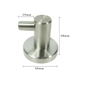 Крючок настенный MERIDA Носорог, нержавеющая матовая сталь