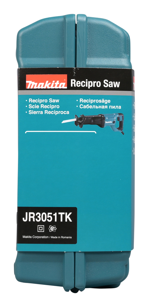 Пила сабельная электрическая Makita JR3051TK 1200 Вт, 30 мм, 0 - 3000 об/мин