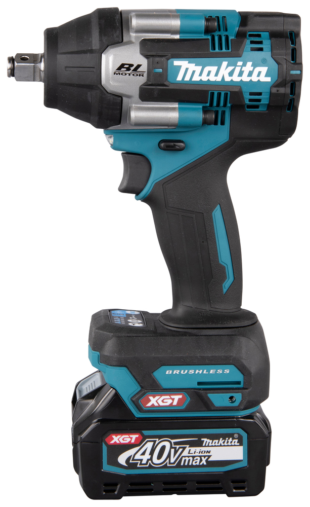 Гайковерт ударный аккумуляторный Makita TW007GD201 XGT 40В, 2х2.5 Ач, 1/2\", 750 Нм, 0 – 2300 об/мин
