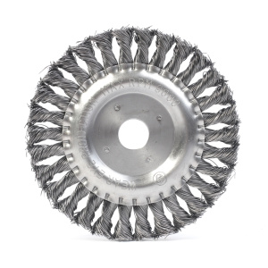 Щетка PATRIOT круглая 150х22,23 мм витая проволока