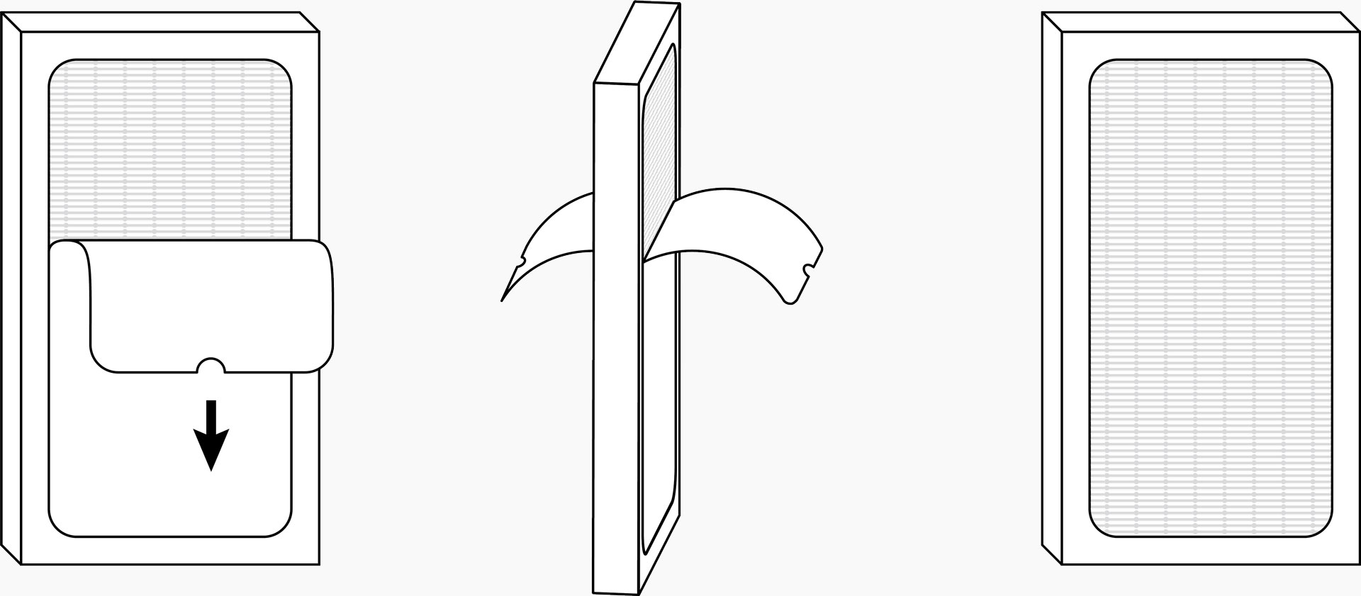 Фильтр 2 в 1 - VENTAcel с угольным фильтром для LP60\LPH60\AP902\AH902