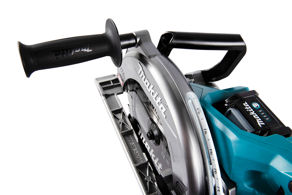 Пила дисковая аккумуляторная с задней рукояткой Makita RS002GZ XGT 40В, 260 мм, 4000 об/мин, без акб и ЗУ