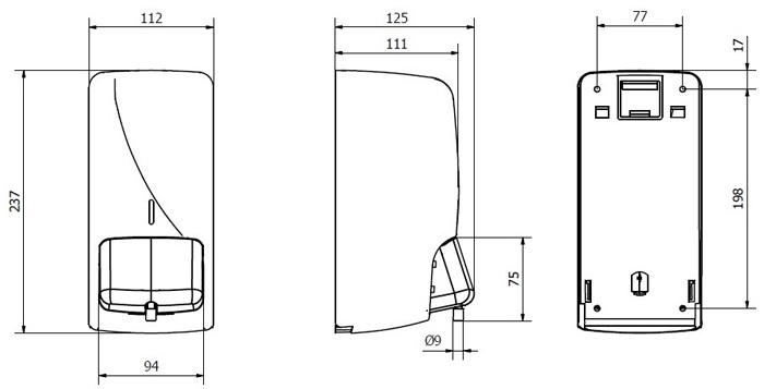 Дозатор для мыла Jofel AC45500