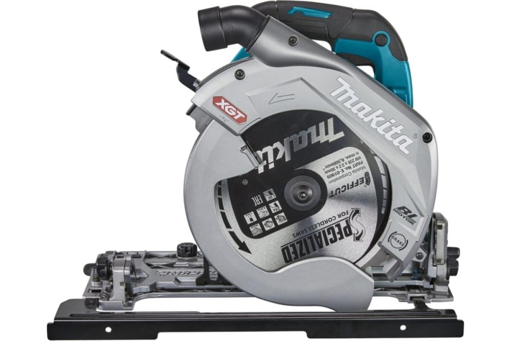 Пила дисковая аккумуляторная Makita HS009GD401 XGT BL 40В, 235 мм, 30 мм, макс рез 85/61 мм, обор. 4000 об/мин, эл. тормоз, плавный пуск, 1x4.0 Ач, DC40RA