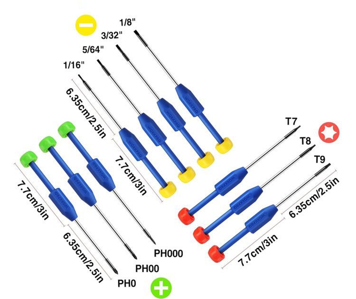 Набор   отверток мини 10 шт WORKPRO
