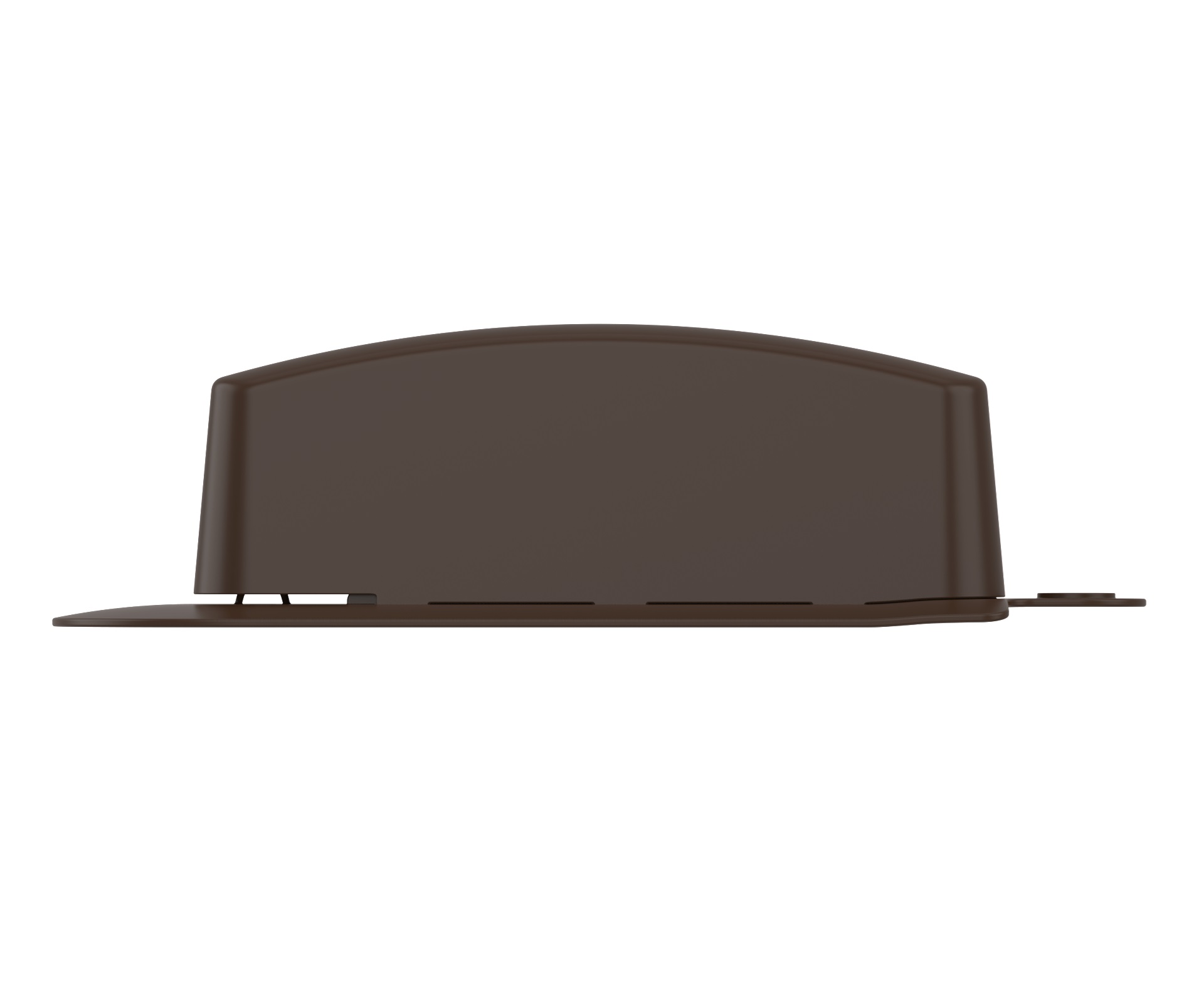 Бордюр садовый 3 м (10 секций по 39х10,5х11 см), с колышками (20 шт) шоколад