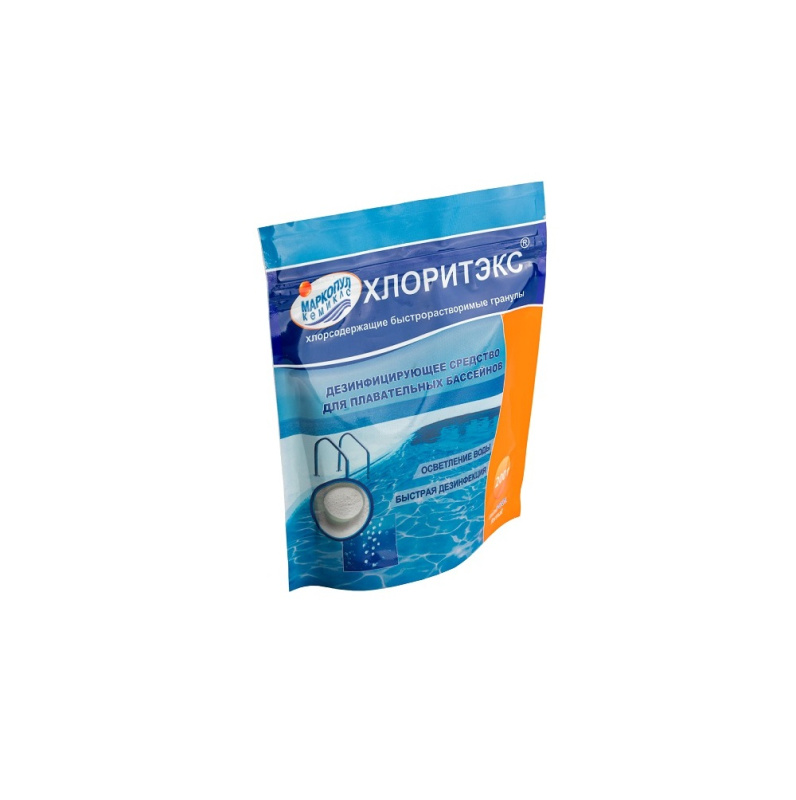 Средство для бассейна Маркопул ХЛОРИТЭКС, гранулы, 200 г