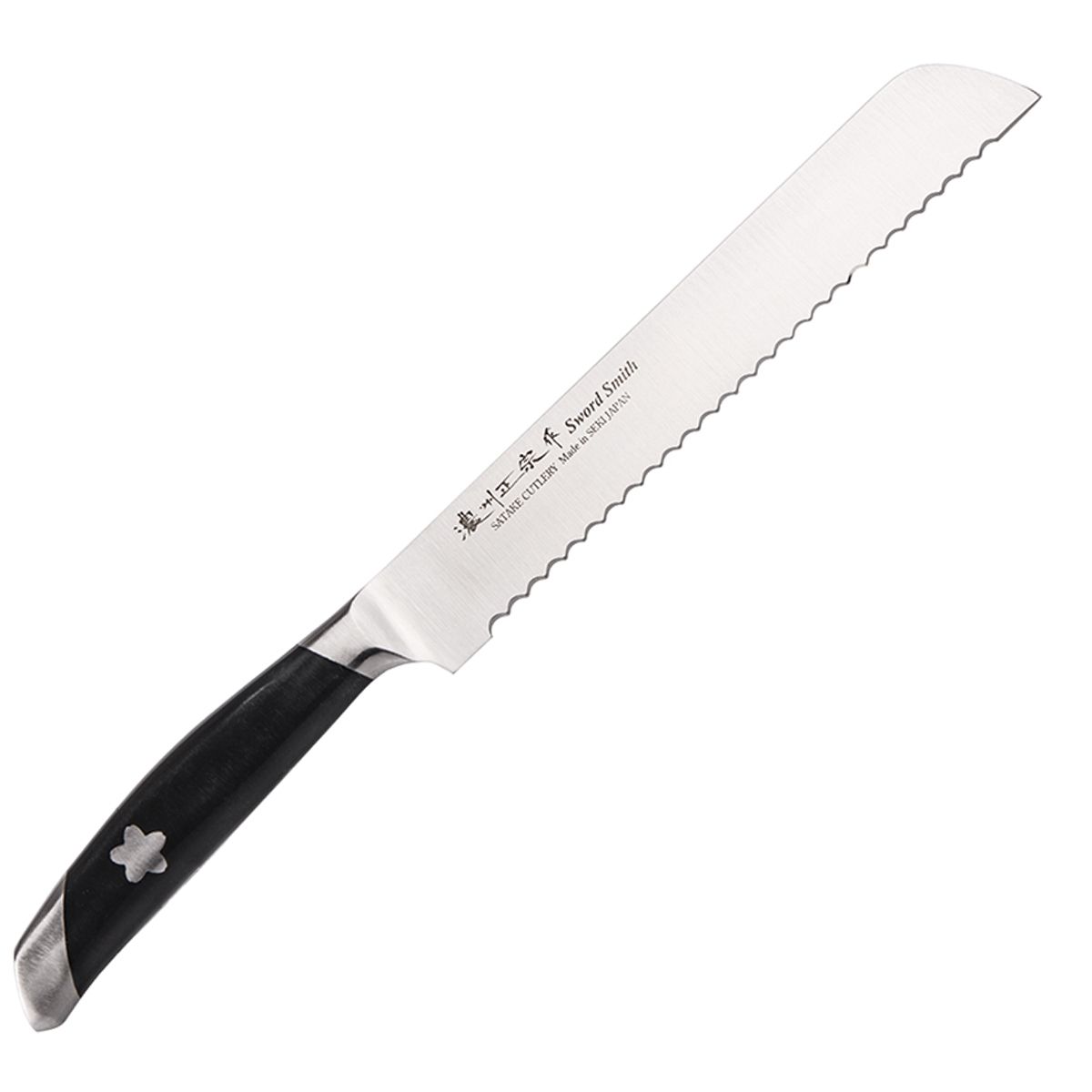 Нож кухонный для хлеба SATAKE Sakura 20 см