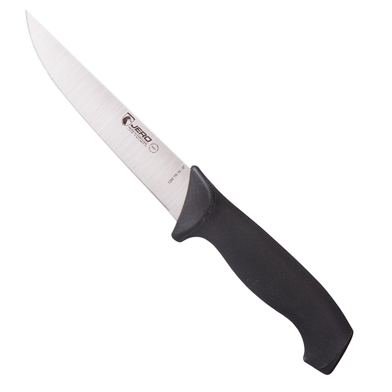 Нож разделочный JERO TR 15 см черная рукоять