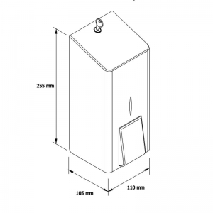 Дозатор мыльной пены "MERIDA STELLA R10 ADVANCED" DSM204