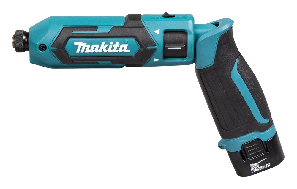 Отвертка аккумуляторная Makita TD022DSE 7.2В, 2х1.0 Ач, 25 Нм, 2450 об/мин