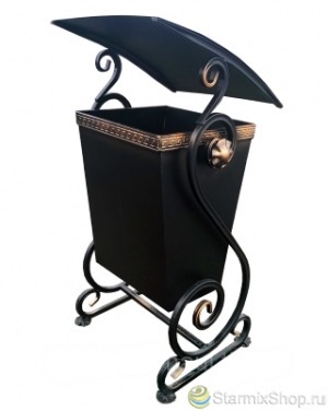 Урна кованая с навесом СШ-017