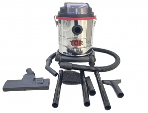 Пылесос аккумуляторный для сухой и влажной уборки TOR RL195 20L INOX